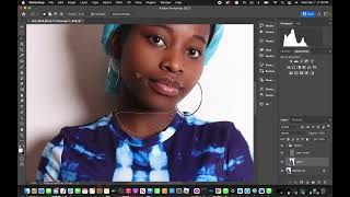 Skin Retouching In adobe photoshop Tutorial-How to get smooth skin