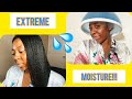 Moisturizing Wash Day for DRY, BRITTLE Relaxed Hair | Revive your Dry Hair