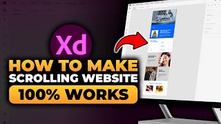 How To Make Scrolling Website in Adobe XD (𝟮𝟬𝟮𝟲) | 100% WORKS | NO Yapping, To The Point & EASY