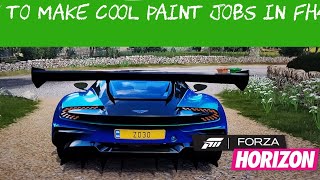 How to make amazing looking paint jobs in fh4 DIY Tutorial How to make amazing looking paint jobs in fh4 DIY Tutorial