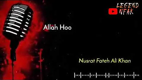 ALLAH HO ALLAN HO ,,Qawali ustad  Nusrat fateh Ali...