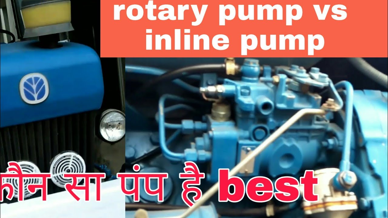 rotary pump vs inline pump YouTube