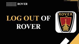 How to Log Out of Rover screenshot 3
