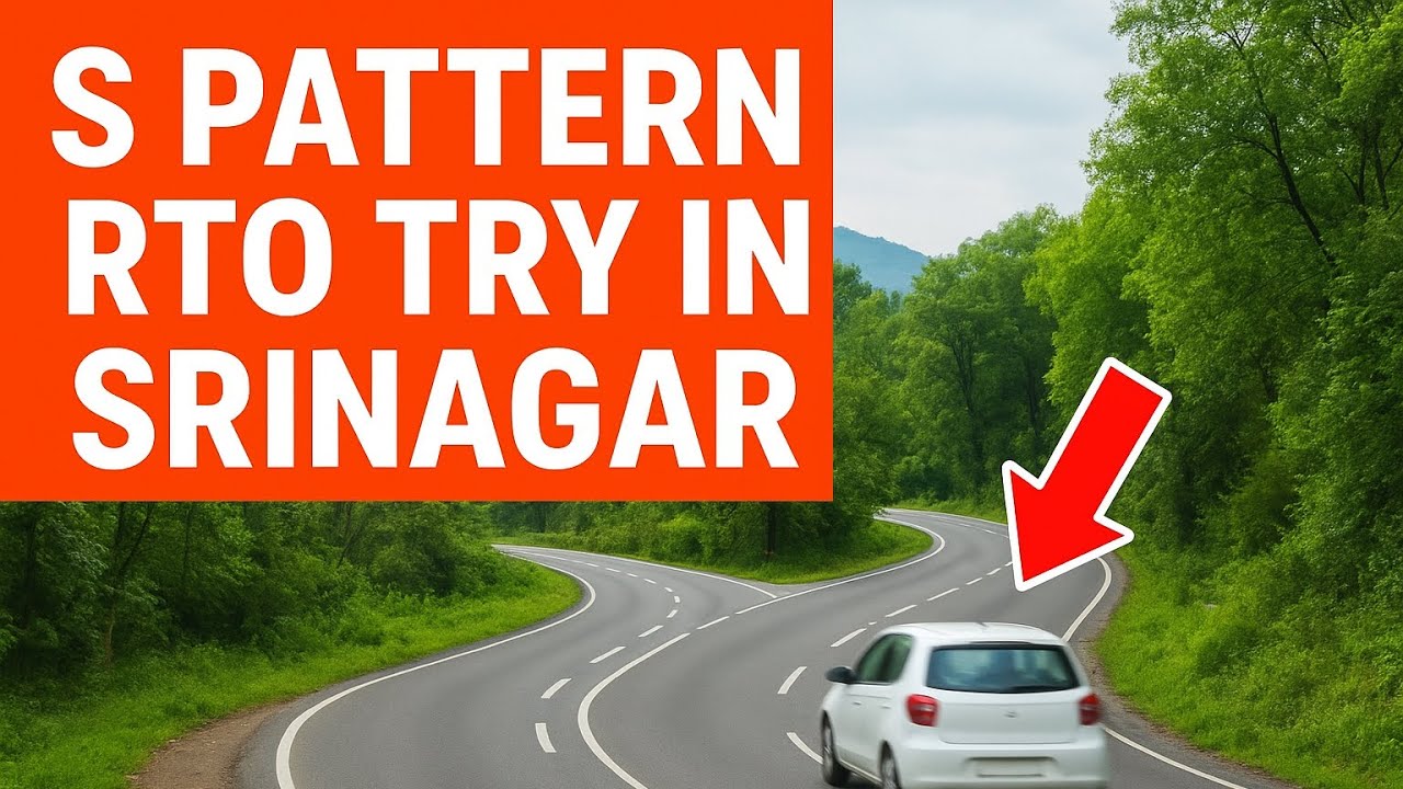Rto R Measurement S-Pattern RTO Test in “Srinagar RTO S-Pattern Test 2025 - YouTube