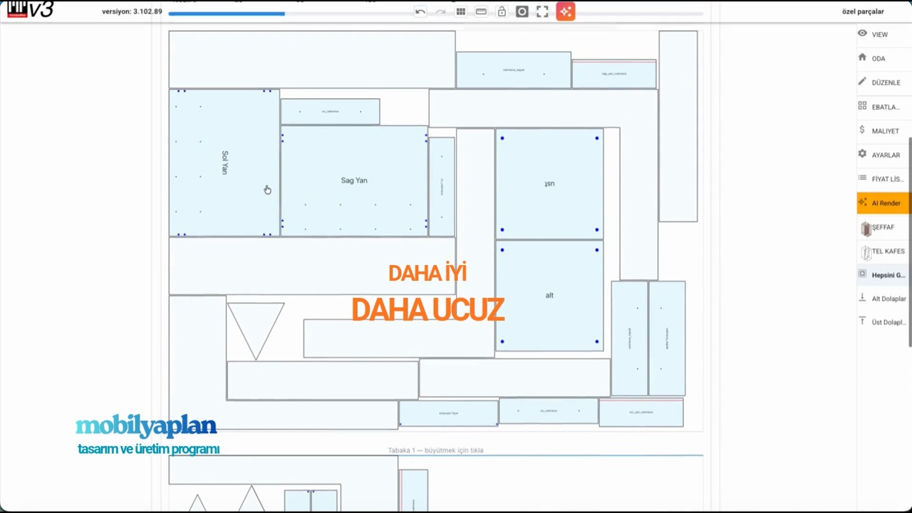 Mobilya Üretiminde Malzemeniz Çöp Olmasın: MobilyaPlan Yeni Nesil Akıllı Ebatlama (Nesting) Teknolojisi