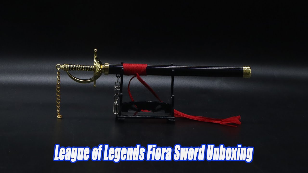 League of Legends Fiora Sword Unboxing