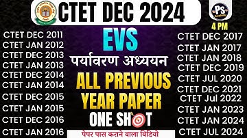 Ctet Evs Previous Year Question Paper | Ctet Evs marathon class | EVS BY AKASH SIR  @Pathaksatyam