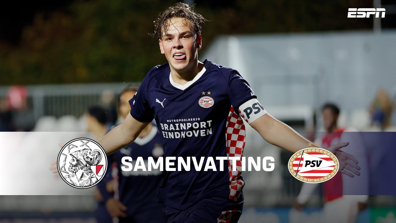 HEERLIJKE goal SEAN STEUR, BESLISSING valt in 92e (!) minuut 🥵 | Samenvatting Jong Ajax - Jong PSV