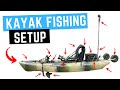 FISHING KAYAK SETUP! - Walk Through - Kayak Modifications