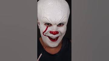 Thumbnail of Transforming to Pennywise! #HalloweenNeverEnds series #1 😈 who should we do next?