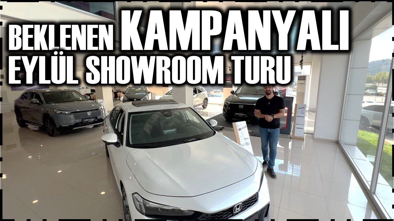 EYLÜL HONDA SHOWROOM TURU | YENİ MODELLER VE SÜRPRİZ KAMPANYALAR!