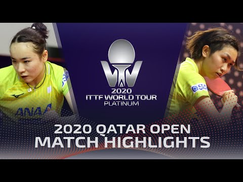 Mima Ito vs Hitomi Sato | 2020 ITTF Qatar Open Highlights (R16)