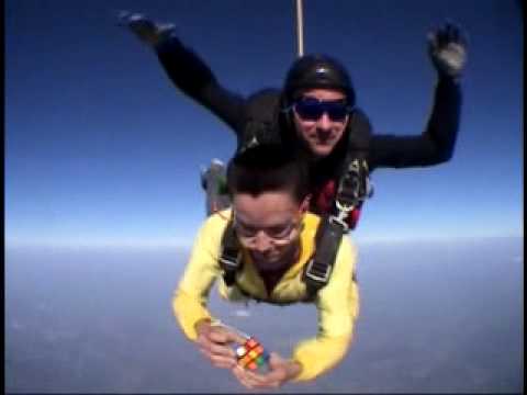 Adam Morgan - Rubik's Cube in Freefall