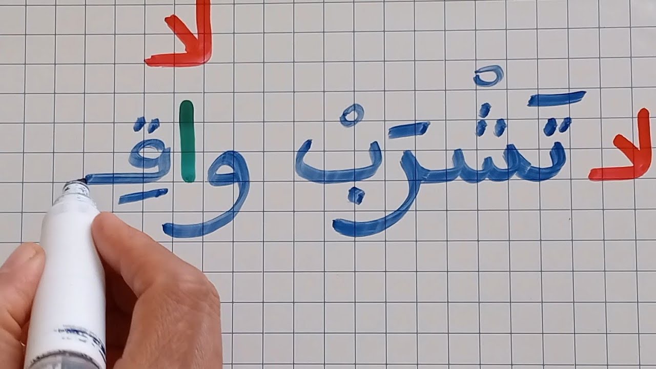 دروس في الإملاء/تعلم اللغة العربية من الصفر/جمل بها (لا الناهية)/دروس محو الأمية
