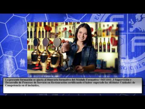 Mf1103_3 Supervision Y Desarrollo De Procesos De Servicio En - Cursos Online