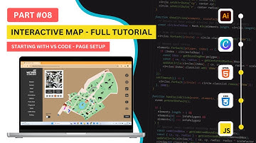 PART 8 - INTERACTIVE MAP TUTORIAL 🔴 STARTING WITH VS CODE, SETUP HTML, CSS AND JAVASCRIPT