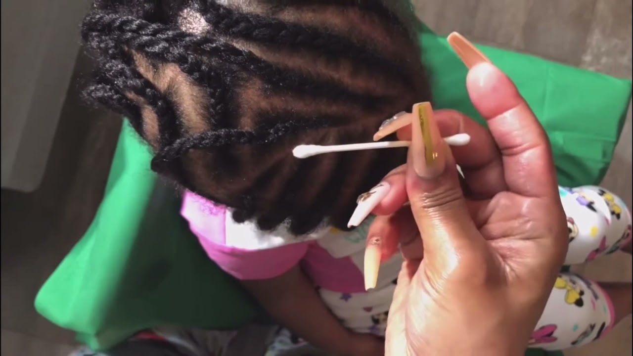 [ASMR] hair treatment | scratching oiling & massage-compilation 2