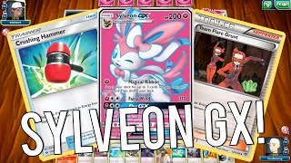 NASTY Guardians Rising Sylveon GX Deck! OPPONENTS WILL QUIT! - Pokemon TCG Online