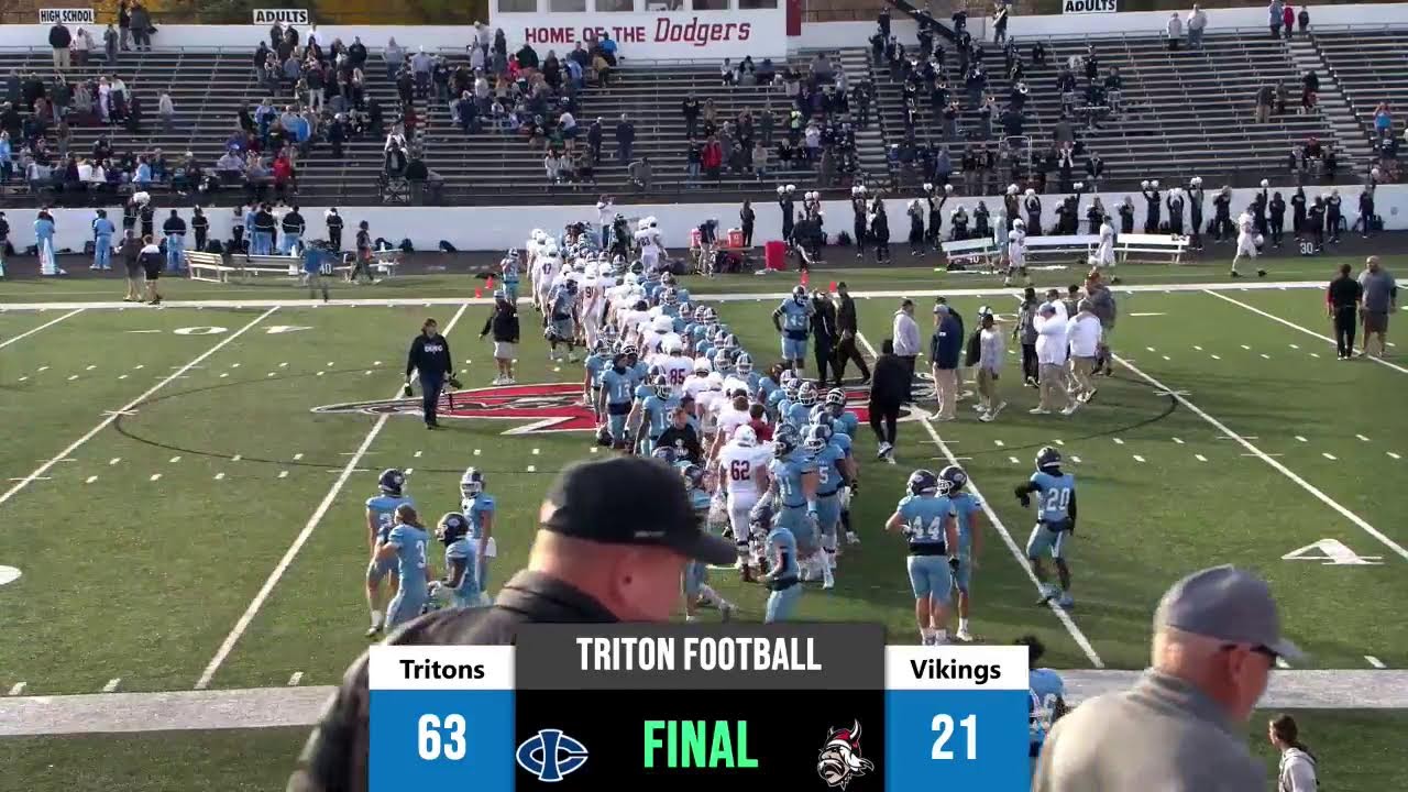 Iowa Central Football Tritons vs Grand View JV (11/07/2021) YouTube