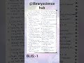 BLIS : Library, Information and Society #blis #libraryscience #BLI221ignou