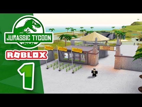 Building A Dinosaur Park Roblox Jurassic Tycoon 1 Youtube - how to get dart gun in jurrasic tycoon in roblox 2018 youtube