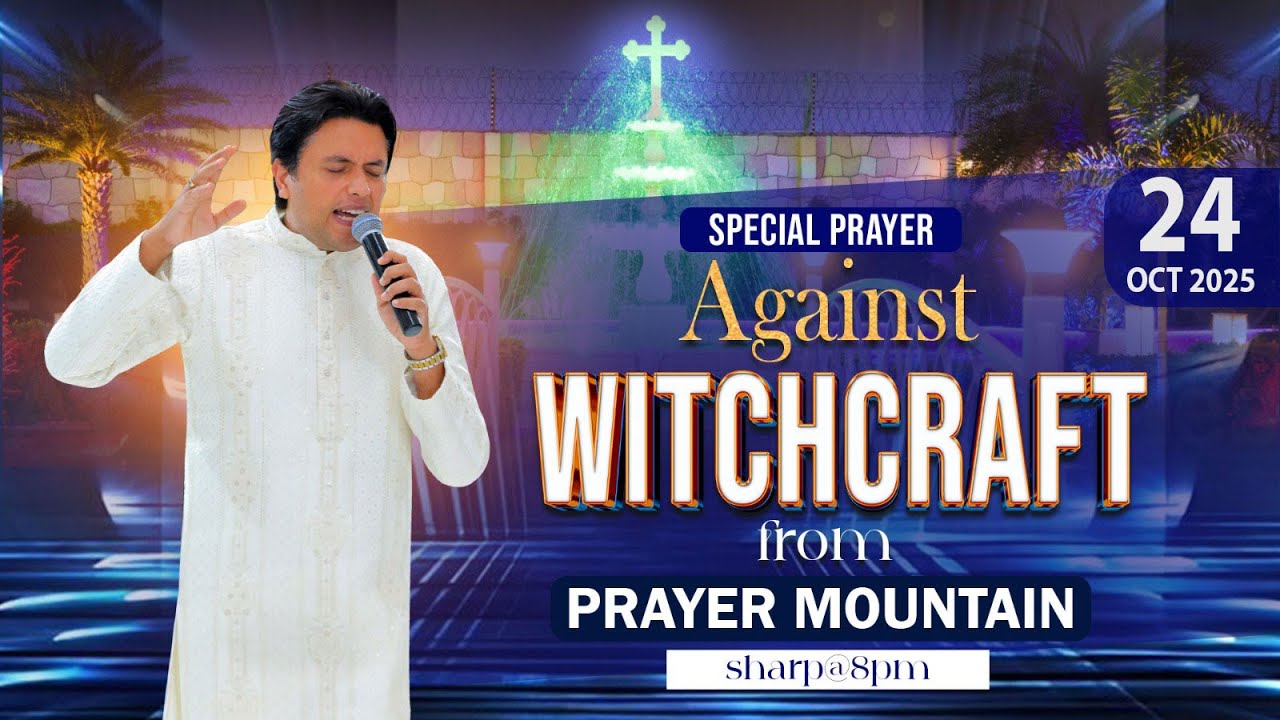 PRAYER MOUNTAIN |🔴LIVE (24-10-2025) SPECIAL PRAYER AGAINST WITCHCRAFT | 