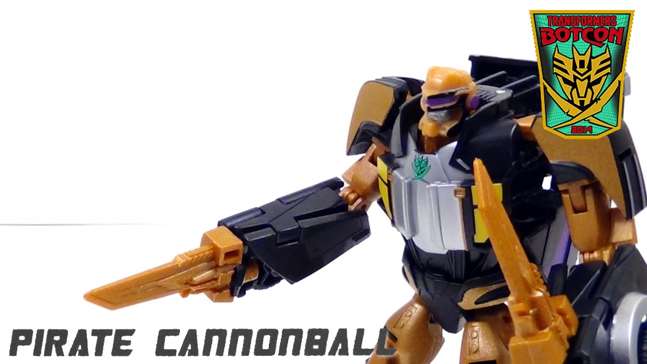 トランスフォーマー　BOTCON2014 キャノンボール Botcon 2014 Pirate Cannonball - YouTube