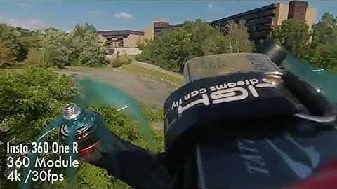 Flying the Insta 360 One R | 5" FPV Drone