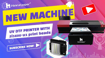 New UV DTF Printer | Hanrun paper DTF Printing solution