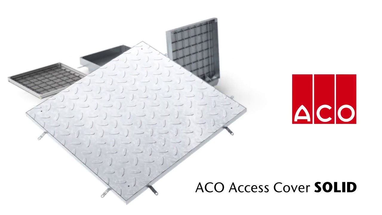 ACO kryt SOLID Instalace