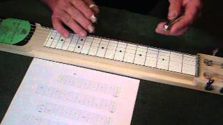 Amazing Grace Lap Steel Lesson Open "E" Tuning chords