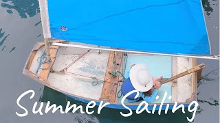 Summer Sailing camps for kids | Sabot sail | fun summer beach activity | OhEllieFun
