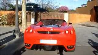 Ferrari 430 spider acceleration sound in tunnel!!