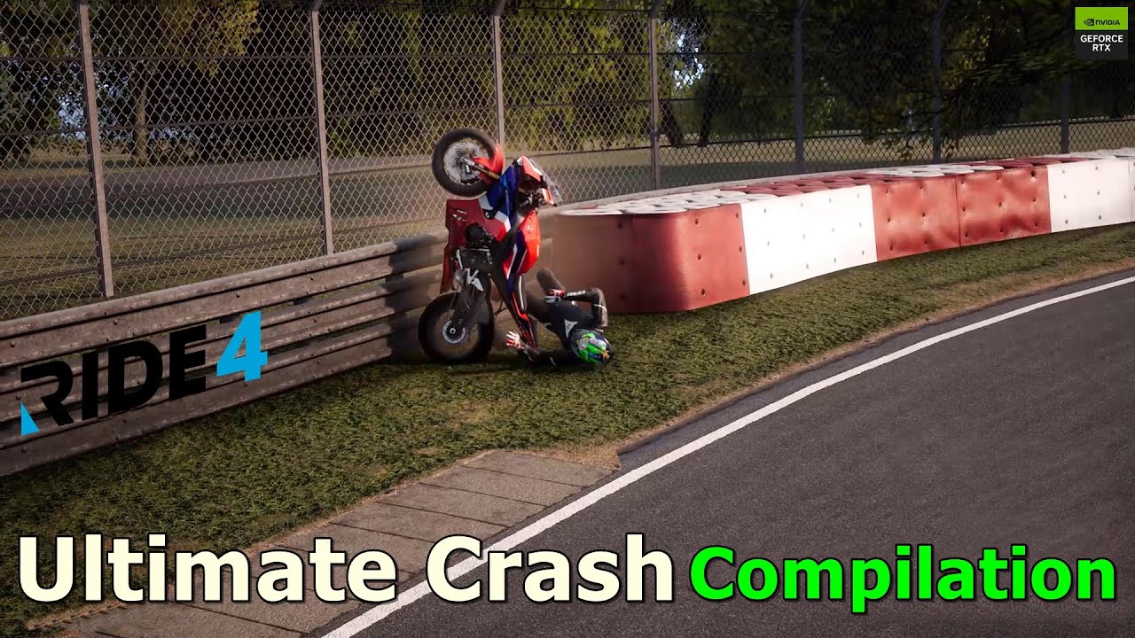 Ride 4 Ultimate Crash Compilation | Ride 4 Moments | WhatTheGame