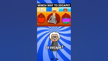 Which way to escape? #quiz #riddles #shorts #ytshorts #growmyaccount