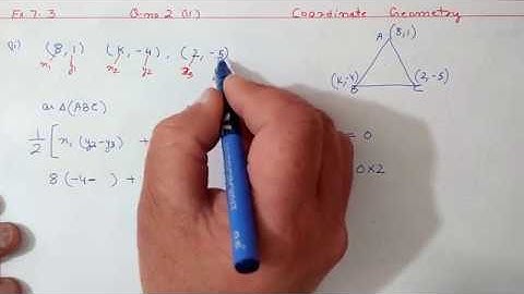 Chapter:7 Ex.7.3 (Q.2) Coordinate Geometry | Ncert Maths Class 10 | Cbse.