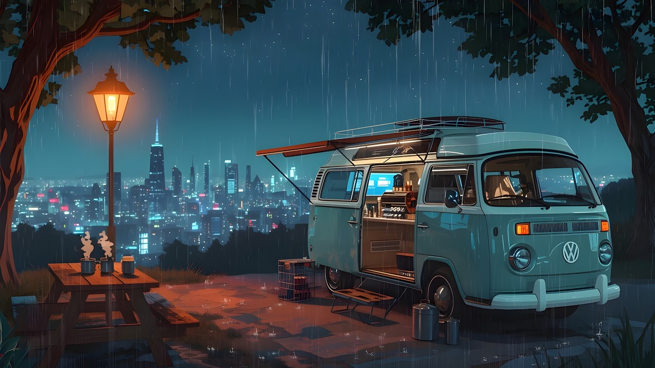 90's Chill Lofi 🌧️ Lofi Music for Sleeping, Studying & Relax 🌙 Dreamy Moonlight