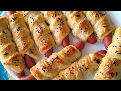 \"რერა\"ს ფენოვანი ცომი და სწრაფად მომზადებული ჰოთ დოგი