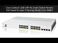 Cisco Catalyst 1200-24P-4G Smart Switch Review: PoE Power &amp; Layer 3 Routing Worth It for SMBs?