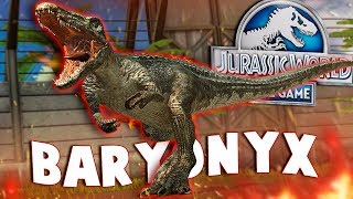 *NEW* CHAIRY THE BARYONYX UNLOCKED!! - Jurassic World - The Game | Ep. 230