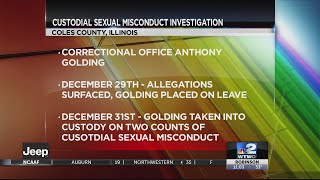 Coles County places correctional officer on leave pending sexual misconduct investigation