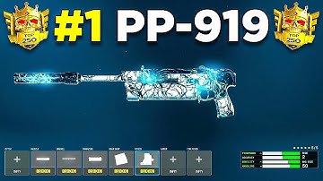 *NEW* The MOST BROKEN PP 919 SMG Loadout in Warzone! 🔥 ( Best PP-919 Class Setup )