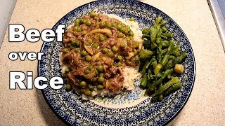 Cooking with Thrive - Beef over Rice w/Asparagus