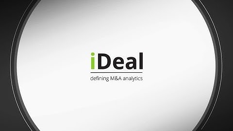 M&A data analytics