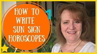 How to Write Sun Sign Horoscopes - Part 1 - Gathering Data ⭐️