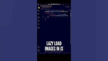 😋😋 Lazy Loading Images using JavaScript ES6 #shorts #javascript #programming #coding #ytshorts