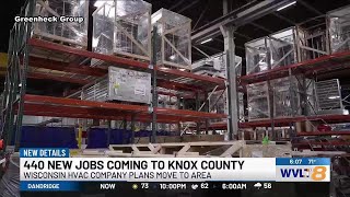 Knox County mayor pleased with growth plan as company announces plans for 440 new jobs