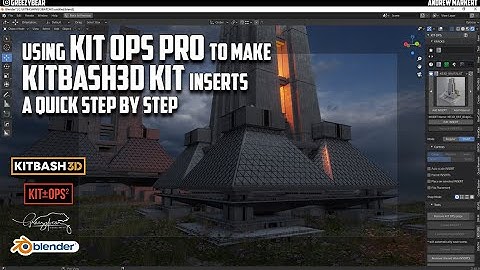 KIT OPS PRO TO CREATE KITBASH3D INSERTS
