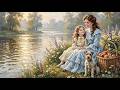 A Beautiful Victorian Picnic by the River 🌼 | Visual Poem | Relaxing Classical Music🧺 | Visual Poem