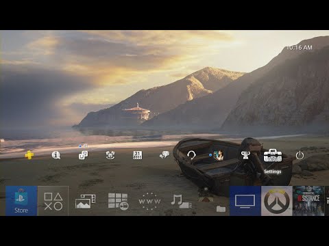 The Last of Us Part II Beach Dynamic Theme PS4